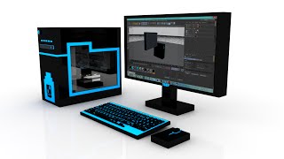 Minecraft Computer Rig For Cinema 4D || Free Download ||