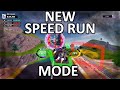 New update speed run mode in rocket racing