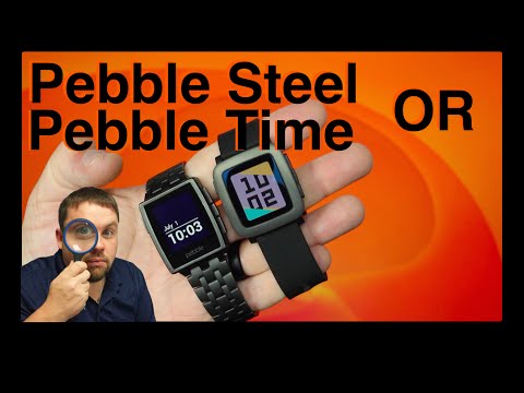 Pebble Time vs Pebble Steel