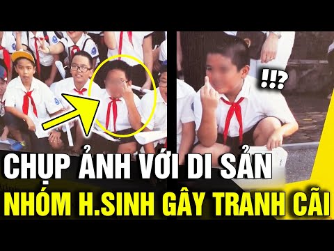 Được CHỤP ẢNH khi tham quan di sản, nhóm học sinh có 'HÀNH ĐỘNG LẠ' gây tranh cãi | Tin Nhanh 3 Phút