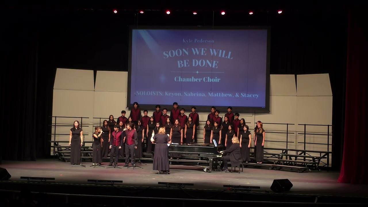 Soon We Will Be Done - Chamber Choir