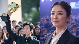 Download Lagu Song Hye Kyo’s Proud Smile as Lee Min Ho Accepts His Lifetime Achievement Award Goes Viral MP3
