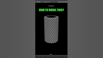 How to Model "Round Grill" in Maya!