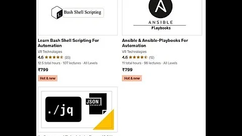 Bash Shell Scripting | Jq Command to Parse JSON Data | Ansible-Playbooks | NarendraP|VRTechnologies