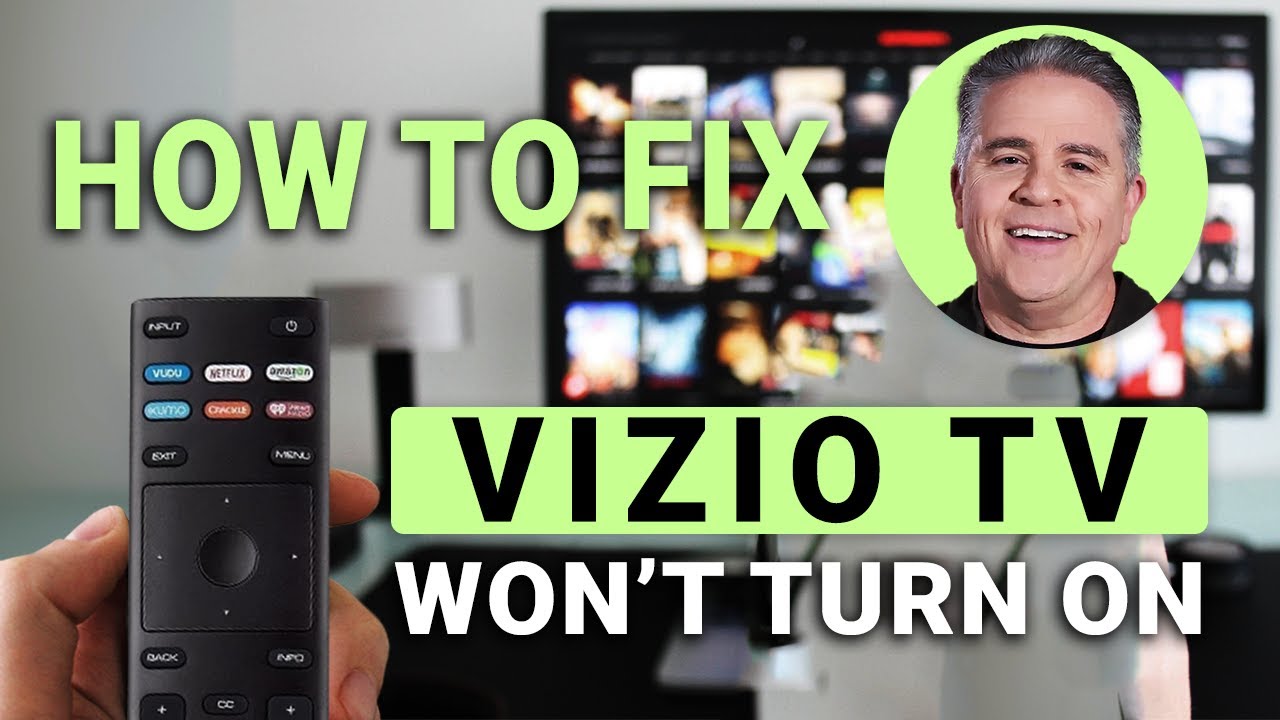 How To Fix A Vizio TV That Won’t Turn On: Quick & Easy Guide! - YouTube