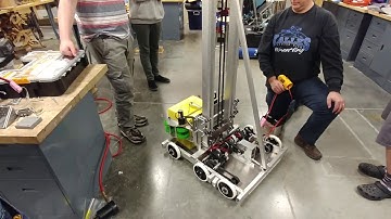 FRC 3218 Panther Robotics Lift Test