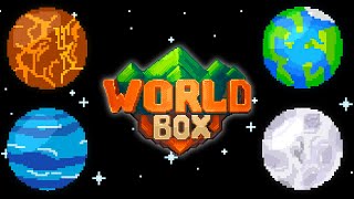 4 Planets Fight For Superiority! - Worldbox