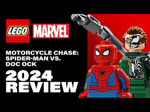 Spidey on a bike? | LEGO Marvel Super Heroes Motorcycle Chase