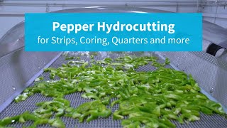 Industrial Pepper Hydrocutting