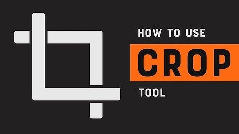 Photoshop Crop Tool - Beginners Tutorial