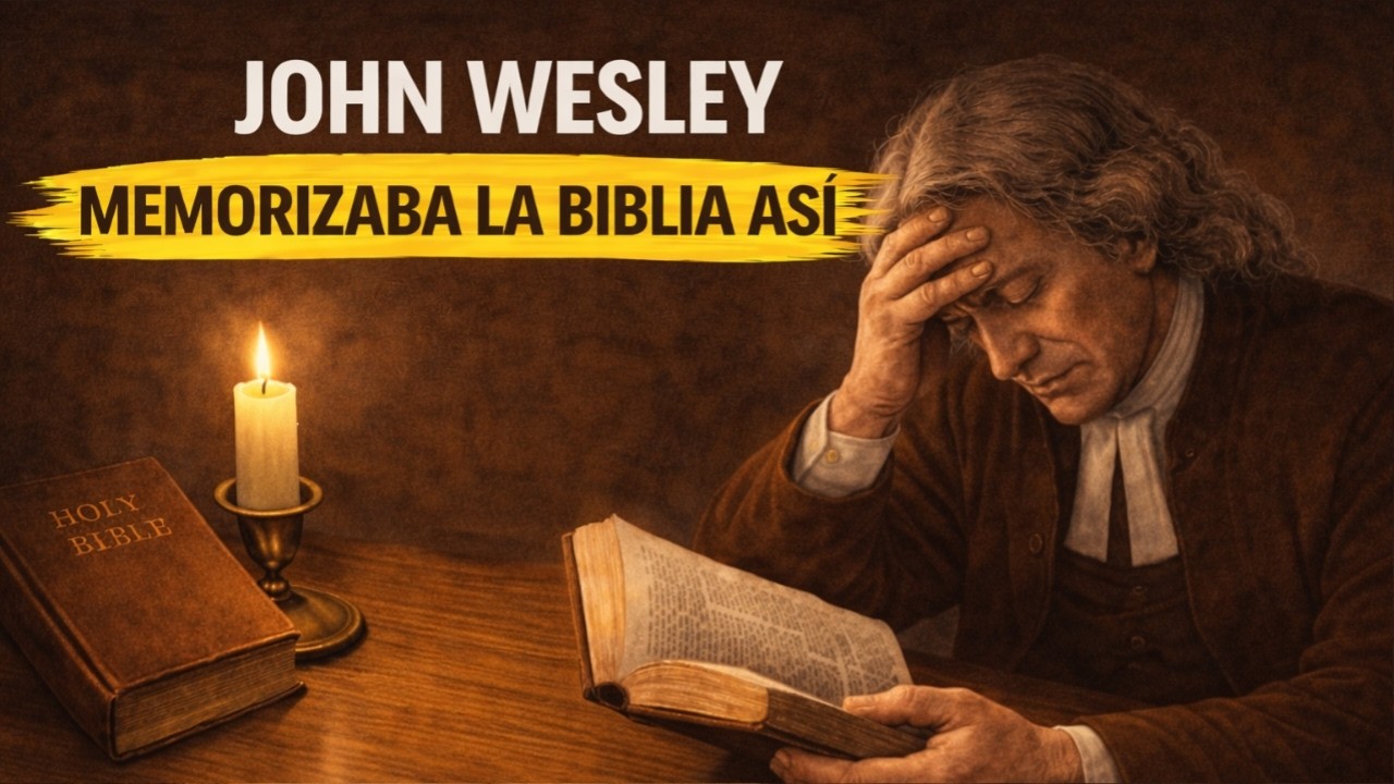 Cómo John Wesley leía la Biblia y nunca la olvidaba (Pocos conocen esto)