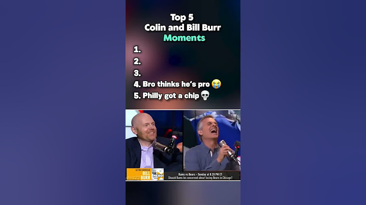 Most Underrated Sports Related duo #sports #nfl #nba #billburr #colincowherd #fyp