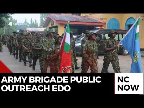 Army 4 Brigade Holds Route March, Public Outreach in Edo State