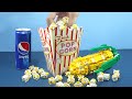 Perfect LEGO Caramel Popcorn - Lego in real life / Stop Motion Cooking ＆ ASMR