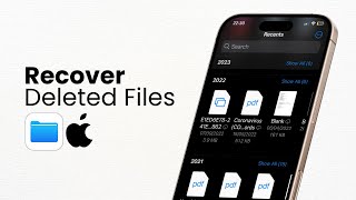 How To Recover Deleted Files on iPhone Without Computer