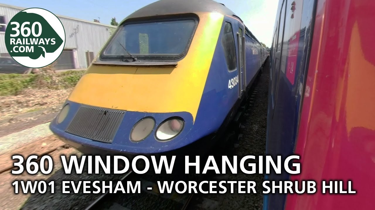 1W01 Evesham to Worcester Shrub Hill in 360º (View in 4K)