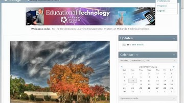 D2L v10.1 Setting Up Your Profile Demo
