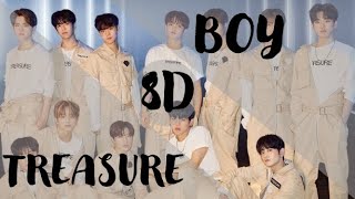 8d  Bass Boosted Treasure  boy 8d  use Headphones 