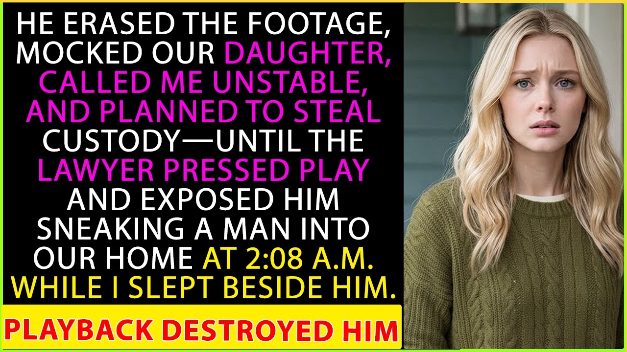 MY DAUGHTER SAID “THE MAN IN THE HALLWAY IS BACK” — AT 2:11 A.M., THE SECURITY CAMERA WENT DARK…