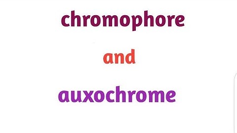 chromophore and auxochrome// uv visible spectroscopy #chemistry #neet #youtubeshorts #shorts