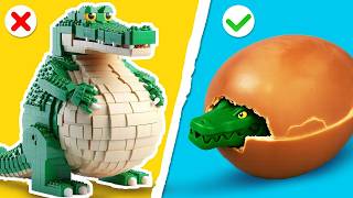 I recreated Italian Brainrot characters in LEGO, but they're PREGNANT!?!