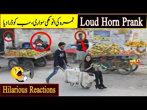 loud-horn-prank-|-girl-riding-in-cart-|-anokhi-sawari-maar-dala-|-prank-in-pakistan-|-india