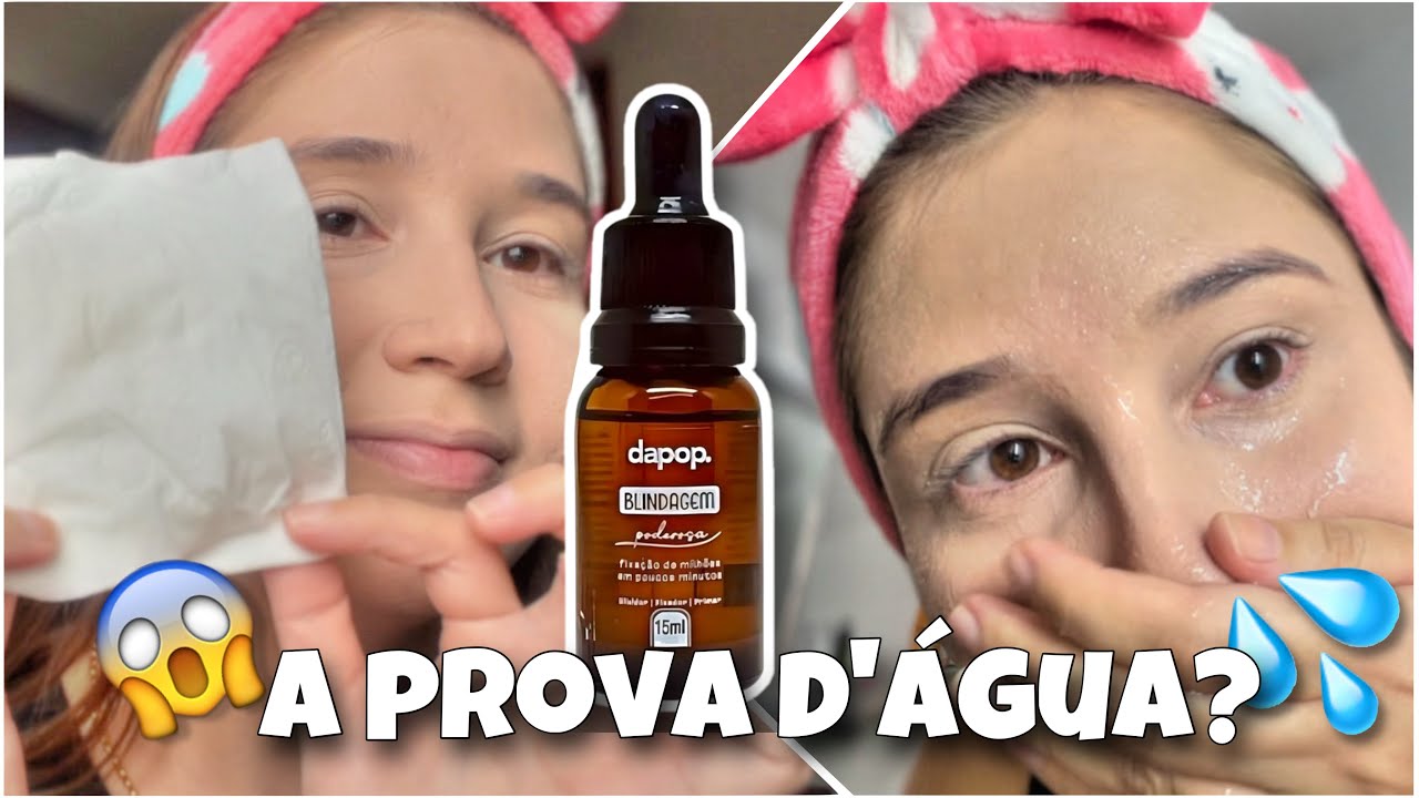 RESENHA DA BLINDAGEM PODEROSA DAPOP | Com teste de transferência e teste da água