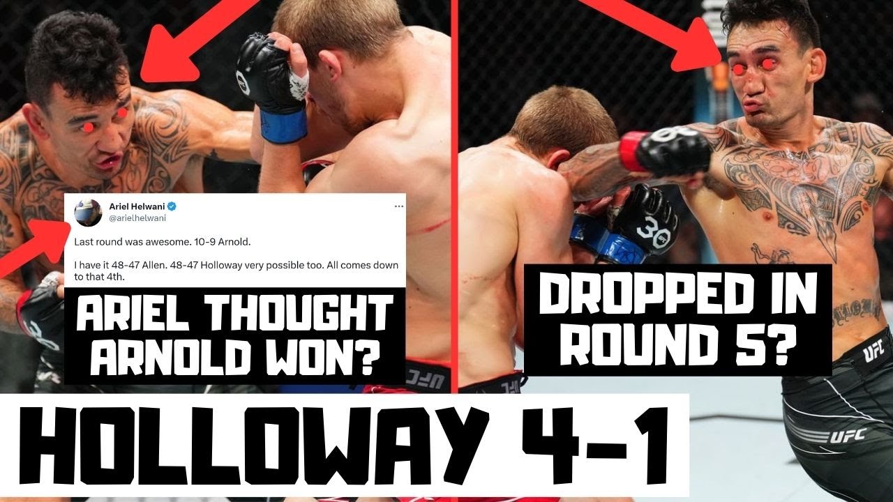 Макс Холлоуэй против Арнольда Аллена: полная реакция и анализ боя — обзор события UFC в Канзас-Сити