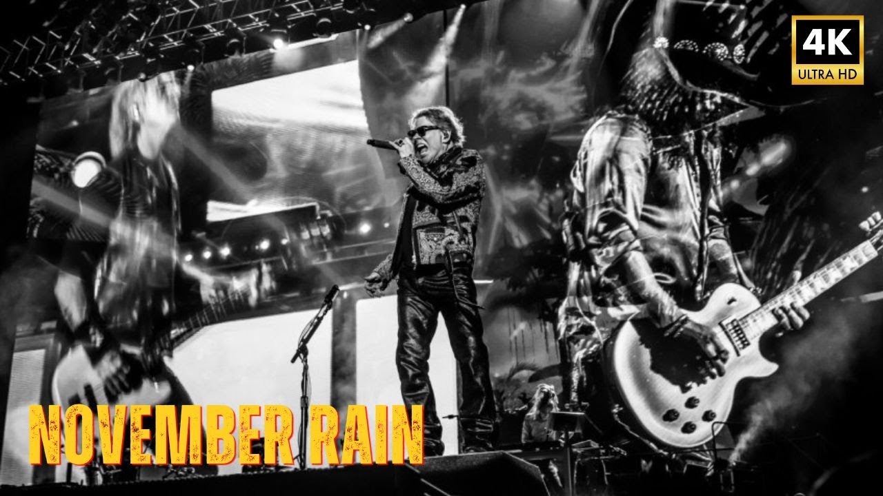 GUNS N' ROSES - November Rain | Live in Belgrade (18.7.2025) 4K