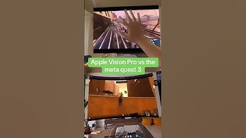 Meta Quest 3 vs Apple Vision Pro #vr #quest3 #applevisionpro