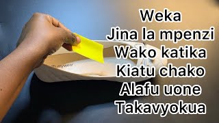 Mfanye mpenzi wako awe chini yako yani awe Hana sauti JUU yako (Swahili language )