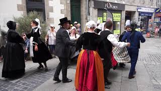 Traditional dance in Bretagne, France