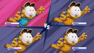 Garfield Vs Garfield Vs Garfield Vs Garfield - Nick All Star Brawl 2