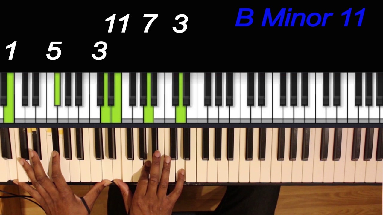 How to play a Minor 11 Chord (1) - YouTube