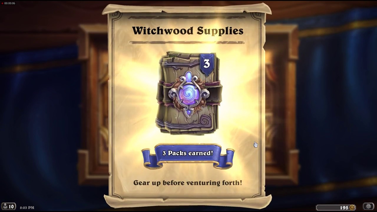 [Hearthstone EU] The Launch of Witchwood   Free Legendary - YouTube
