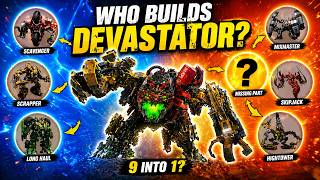 Transformers Devastator 😱 How Devastator is Actually Formed!