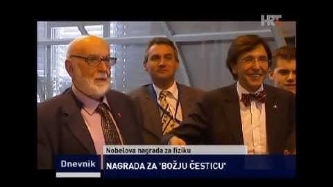 Higgs and Englert Are Awarded Nobel Prize in Physics
