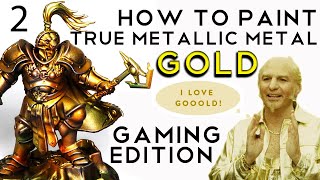 How to paint True Metallic Metal series  TMM GOLD