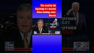 Hannity: Another day, another crisis for RECKLESS Joe Biden #shorts