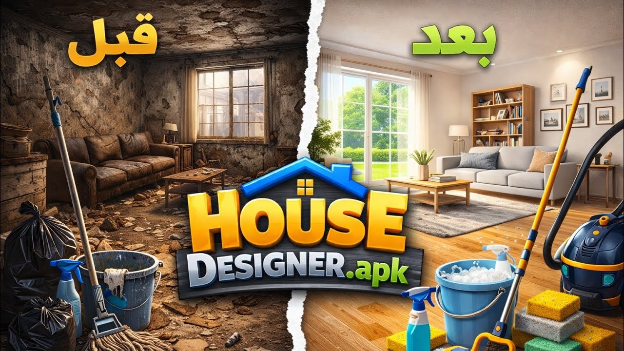 نظفت اوسخ شقة الي افضل شقة House Designs .apk