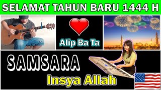 ❤️ Alip Ba Ta & Jess Mancuso Collab | SAMSARA | INSYA ALLAH | SELAMAT TAHUN BARU dari USA 🙏