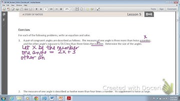 Grade 8 Module 4 Lesson 5