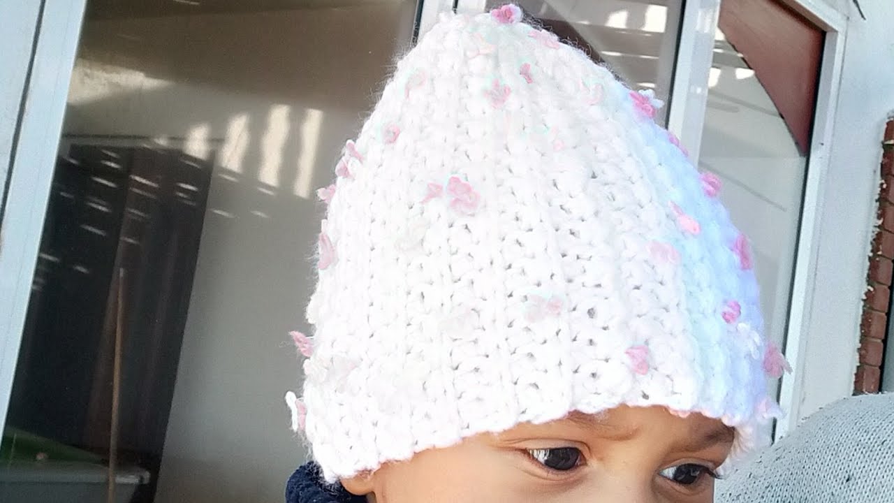 Tuto Crochet Bonnet Pour Bebe Au Crochet Super Facile Bonnet Bebe Taille Naissance Au Crochet Youtube
