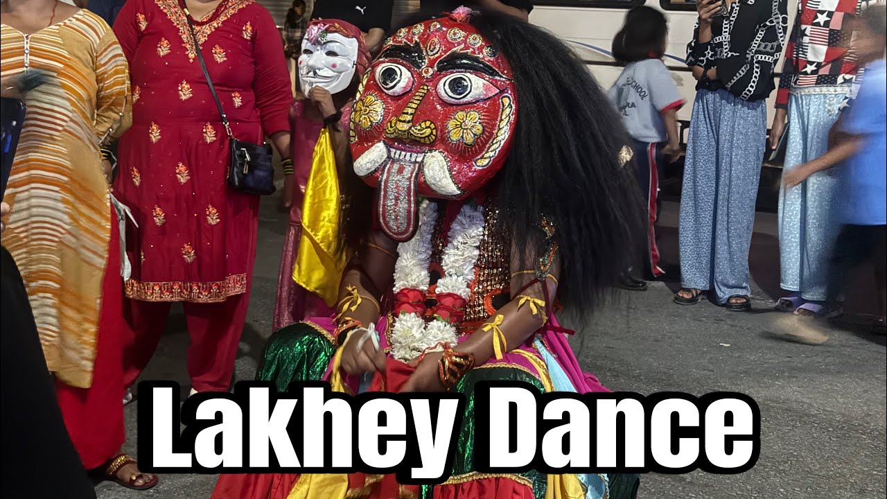 Lakhey Dance at Pokhara Rambazar ||