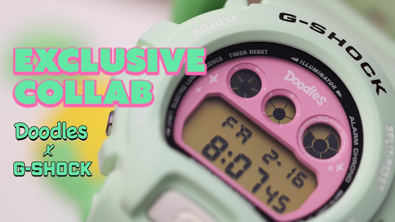 Doodles × G-SHOCK CASIO DW-6900B