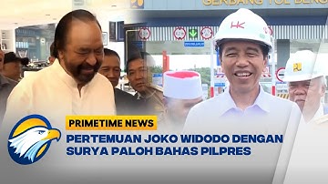 Presiden Jokowi Ungkap Isi Pertemuan dengan Surya Paloh