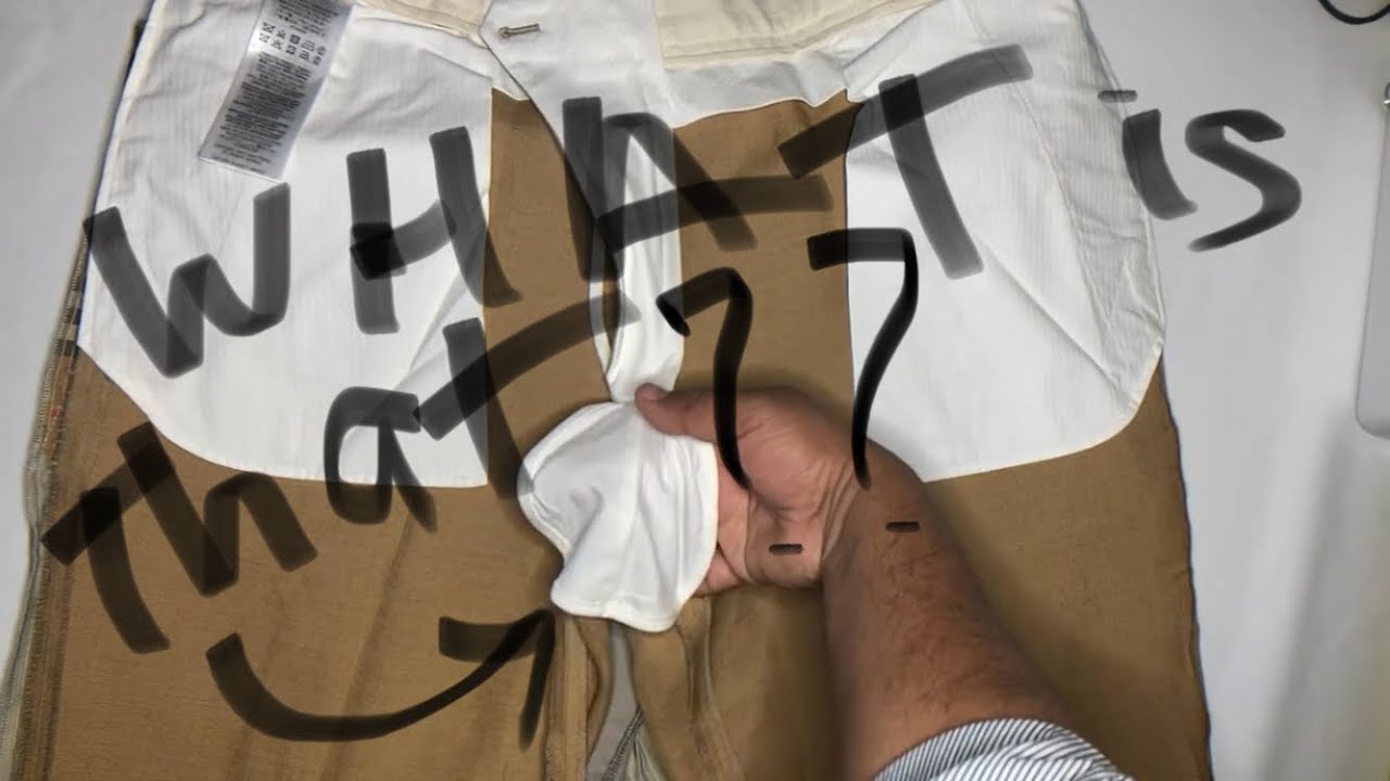 Designer Pants Inside Out (Burberry, Ted Baker, Gucci)