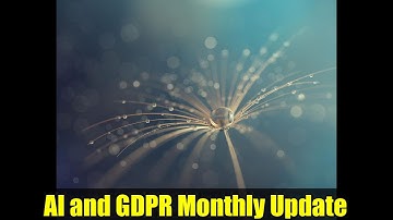 AI and GDPR Monthly Update | November 2025: Key Trends and Insights