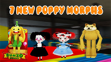 UPDATE - How To Find ALL 7 NEW POPPY MORPHS in Find The Poppy Morphs