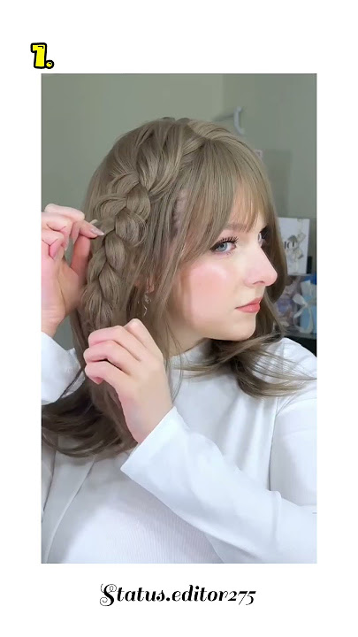Cute hairstyles for short hair🫰🏻💖|#hairstyle #girlyvibes #aesthetic #hairstyles #shorthair #cutehair